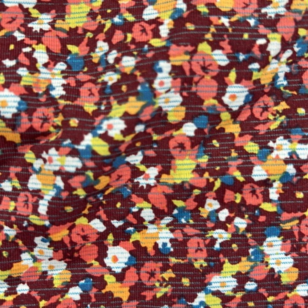 Outdoor Voices Floral Tech SweatMove Free Crop Top - Picture 4 of 6